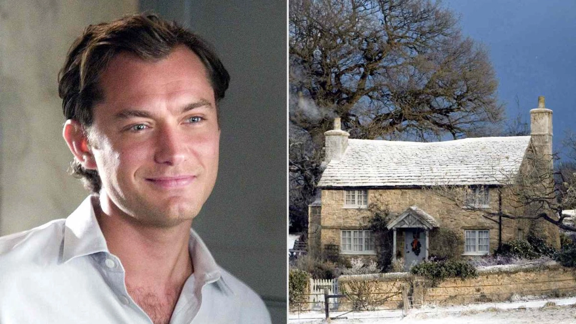 Jude Law a „stricat” Crăciunul: Ce mărturisire a făcut actorul despre cabana idilică din filmul „The Holiday” 