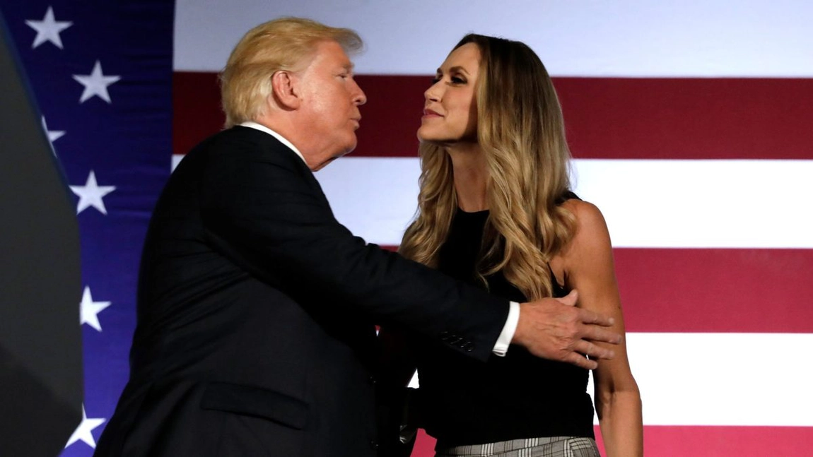 Lara Trump, nora președintelui, pe scenă la anunțul câștigătorului alegerilor din SUA. Moment istoric alături de Donald Trump