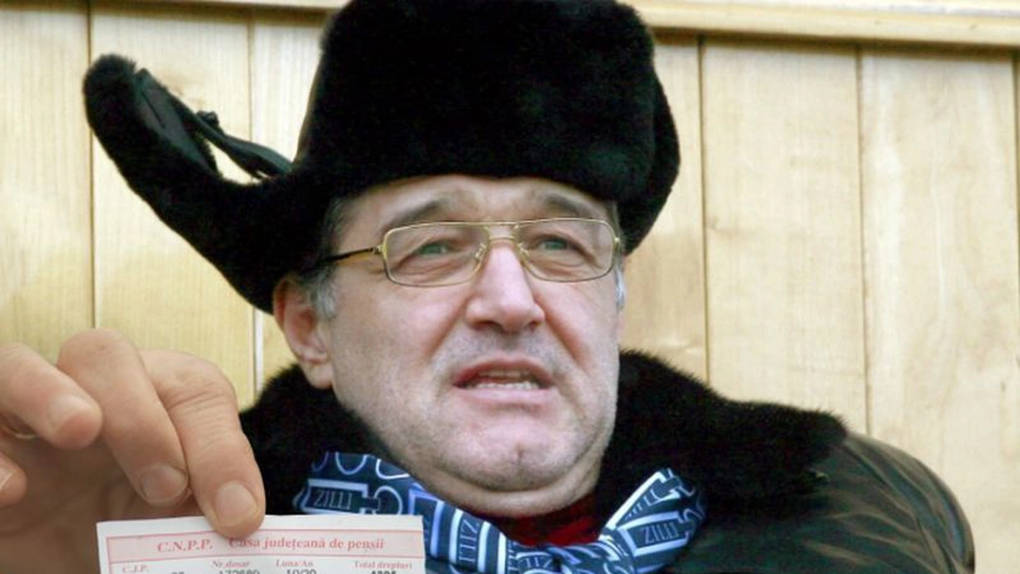 Ce pensie specială încasează Gigi Becali! Și-a trecut-o în declaraţia de avere