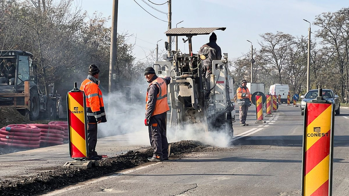 Când vor fi finalizate lucrările de modernizare a bulevardului Poitiers. Proiectul are o valoare de peste 45 de milioane de lei