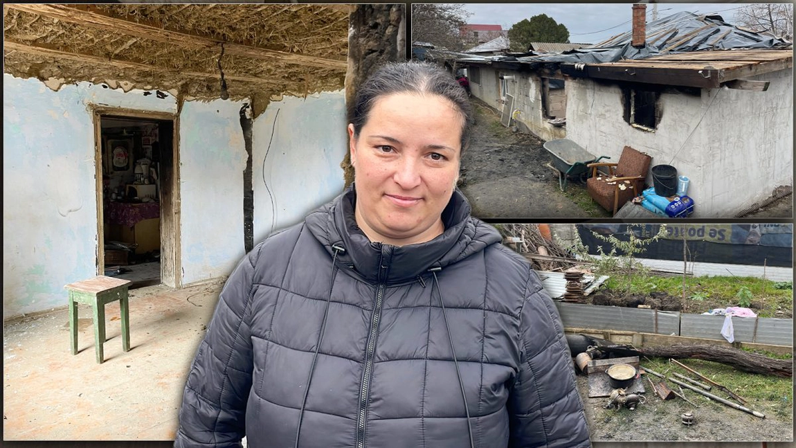 Tragedie în prag de sărbători! O familie din Uricani a rămas fără locuință după ce aceasta a fost mistuită de flăcări