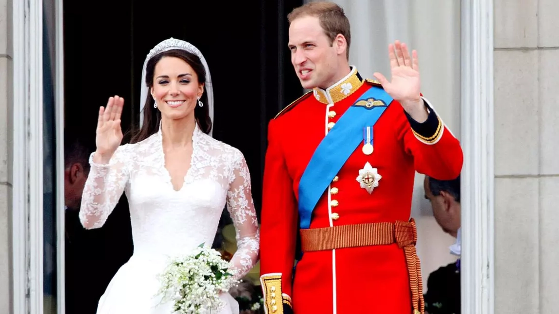 Cum arată cea de-a doua rochie de mireasă purtată de Kate Middleton
