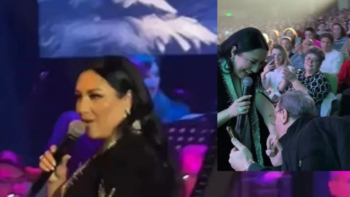 Ce a pățit Andra Măruță la concertul de Crăciun! Spectatorii au rămas muți când au văzut scena
