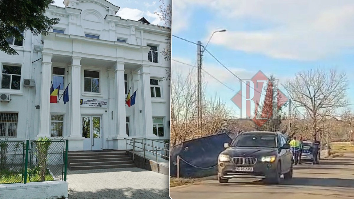 Virginel de la „112” este polițistul care a intrat cu mașina într-un gard după ce s-a urcat, în pragul comei alcoolice, la volan. Va fi anchetat de superiori