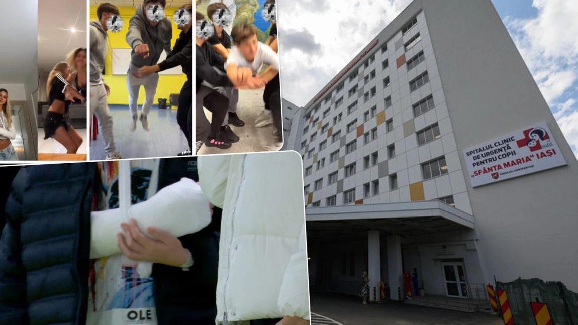 Paisprezece copii au ajuns la Spitalul de Copii „Sf. Maria” din Iași, din cauza provocării de pe TikTok! Medicii trag un semnal de alarmă: „Trei au necesitat intervenție chirurgicală”