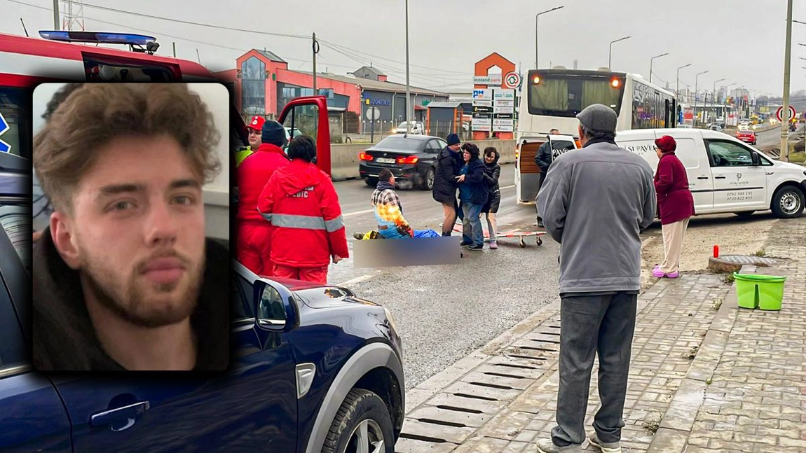 Filmul tragediei din Valea Lupului! Iată cine este adolescentul care a murit după ce a fost izbit de autobuz
