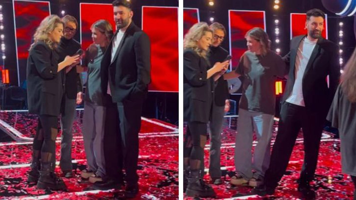 Imagini din culise, care nu s-au difuzat la TV! Ce a putut face Gina Pistol după ce Smiley a pierdut finala Vocea României