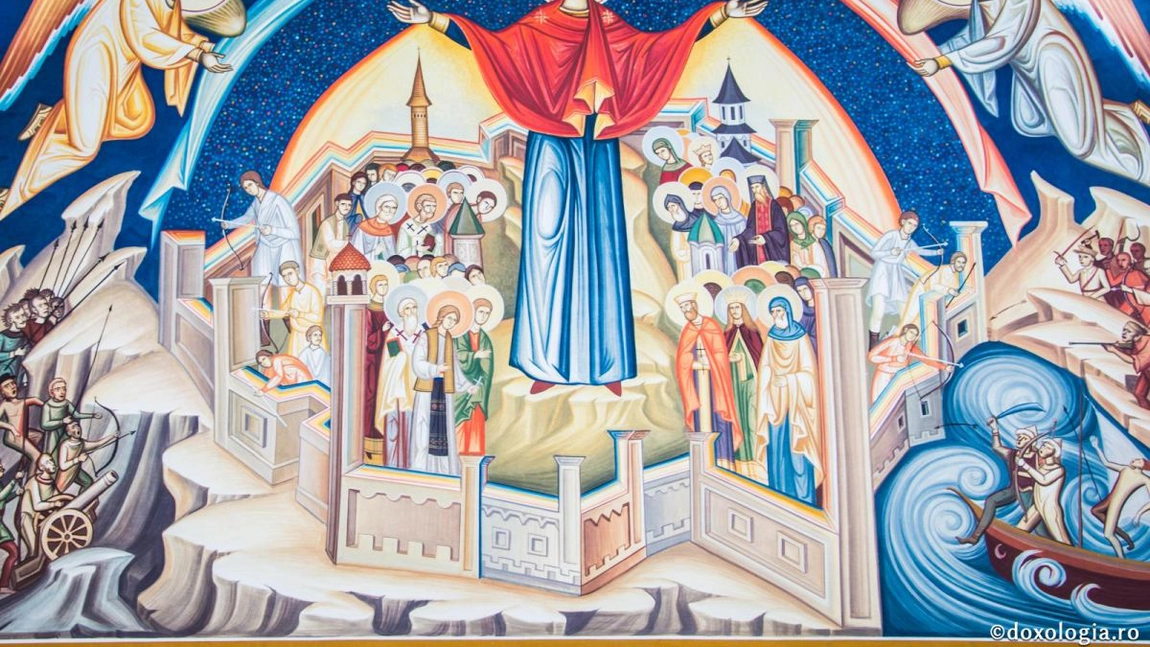 Acatistul Acoperământul Maicii Domnului, creștin ortodox. Pentru protecție și ocrotire