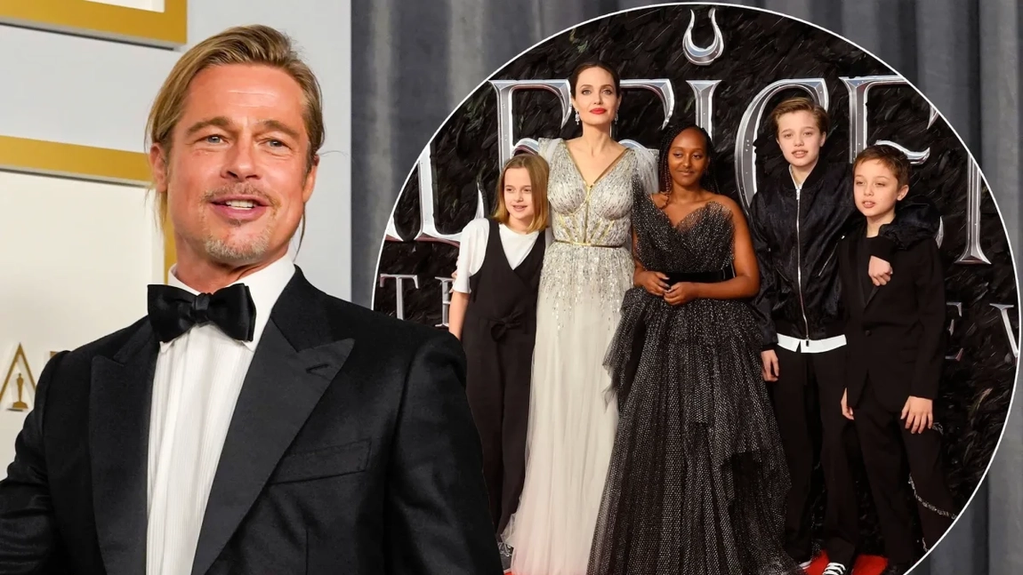 Brad Pitt și-ar dori să aibă o relație mai strânsă cu copiii lui și ai Angelinei Jolie: 