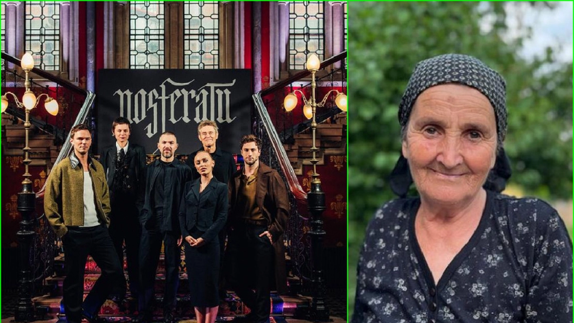 Protest la avanpremiera filmului „Nosferatu”: Bunica Gherghina din Teleorman devine vedetă internațională