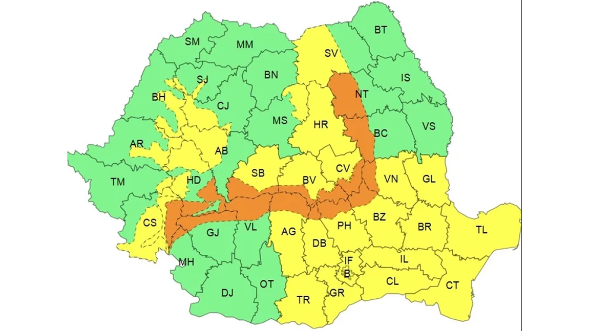 Meteorologii au anunțat ninsori, viscol și vânt puternic în multe regiuni ale țării. Cum va fi vremea de Crăciun
