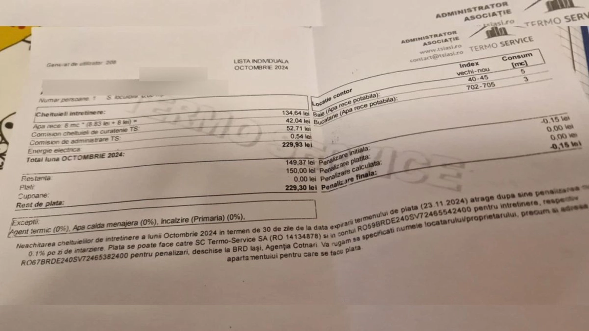 SC Termo Service Iași, acuzată că umflă facturile proprietarilor: „Ne fură pe față!”