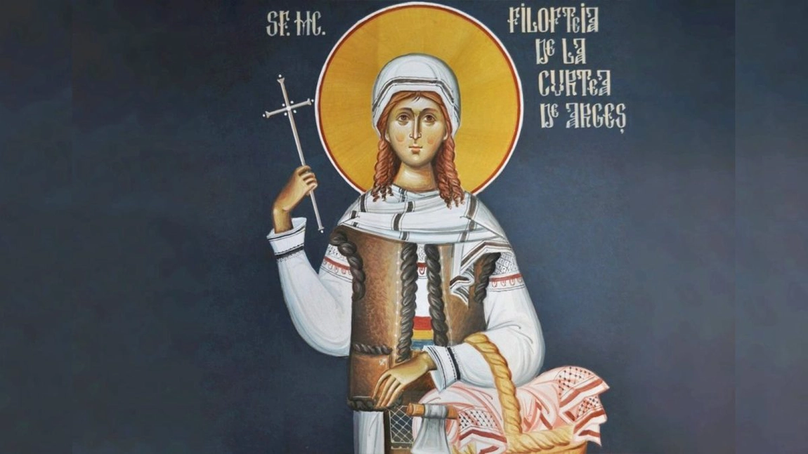 Creștinii ortodocși o sărbătoresc astăzi pe Sfânta Muceniță Filofteia! Aceasta a fost ucisă de propriul său tată