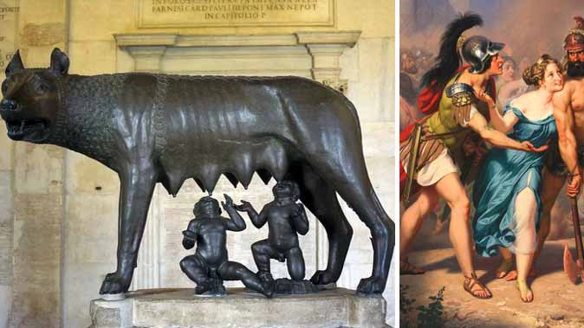 Remus și Romulus, gemenii alăptați de o lupoaică și care au fost fondatorii Romei. Află care e legenda lor