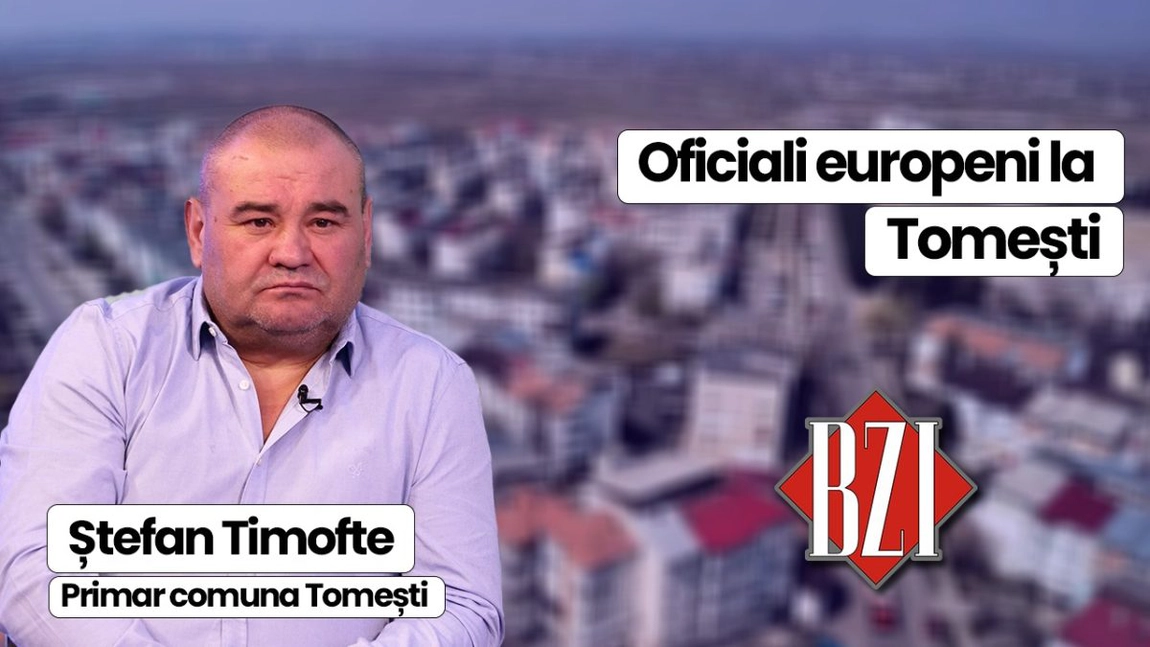 LIVE VIDEO - Omul din administrația comunei Tomești: Ștefan Timofte! Edilul este prezent în studioul BZI LIVE