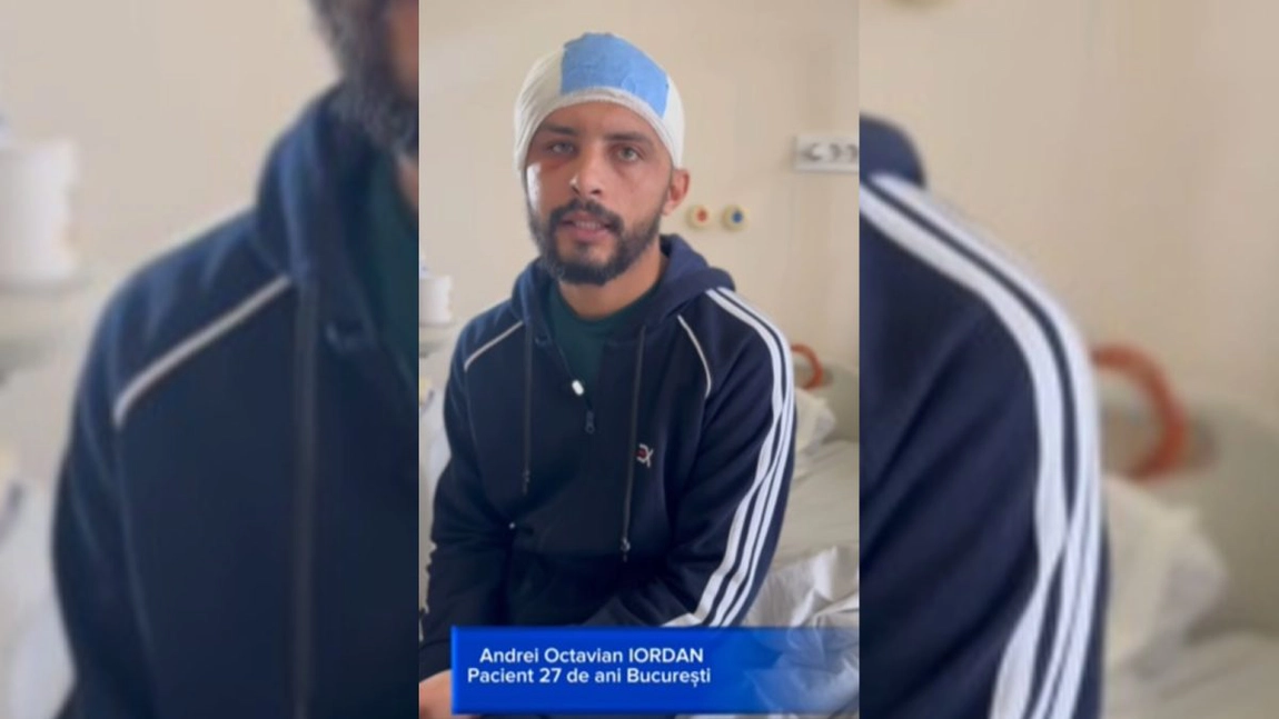Un tânăr de 27 de ani, cu o tumoră cerebrală extrem de rară, de 12 cm, a fost operat cu succes la Spitalul „Prof. Dr. Nicolae Oblu” Iași!