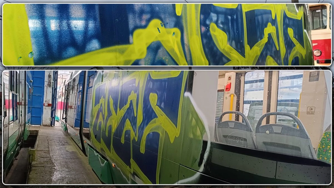CTP Iași caută indivizii care au vandalizat două tramvaie noi. Vatmanii au recunoscut făptașii după modul de operare: „Au tăiat sârma de la gard cu un clește”