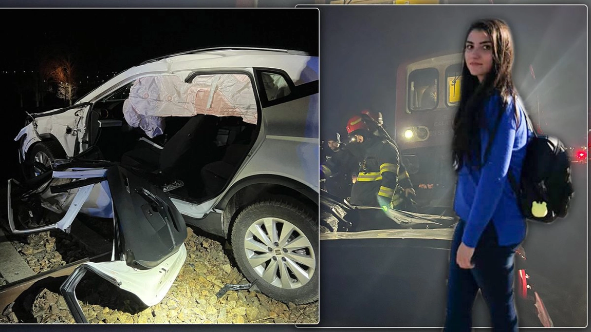 Ea este Raluca, tânăra a cărei mașină a fost spulberată de tren, la Iași. Ironia sorții: înainte de accident, își lăsase tatăl la gară, pentru că acesta este angajat la CFR