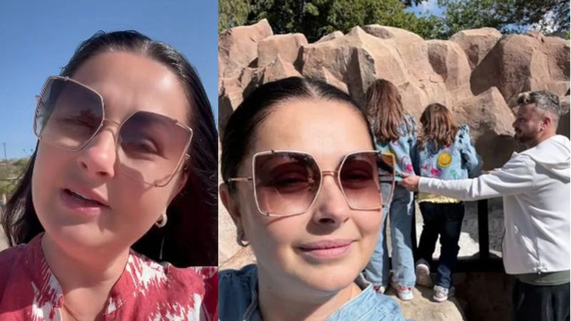 Gabriela Cristea, vacanţă cu peripeţii în Tenerife! Ce a păţit la intrarea în Jungle Park - VIDEO