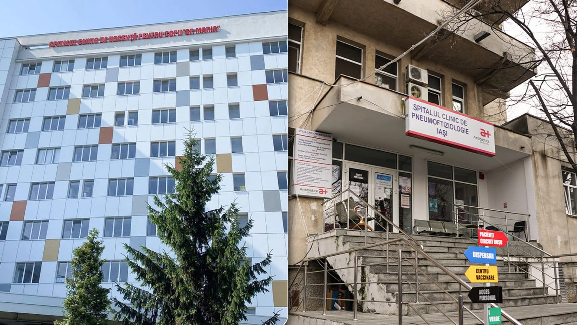 Două spitale din Iași își vor extinde activitatea! La Spitalul de Pneumoftiziologie și Spitalul de Urgență pentru Copii vor fi înființate cabinete și compartimente noi