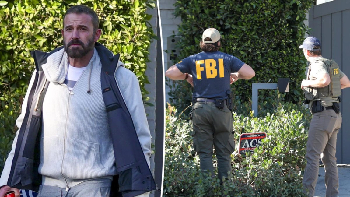 Ben Affleck, vizitat de agenți FBI și polițiștii din Los Angeles. Ce au căutat aceștia la casa actorului