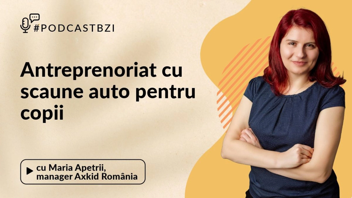 LIVE VIDEO - Maria Apetrii, manager Axkid România, afacere cu scaune auto