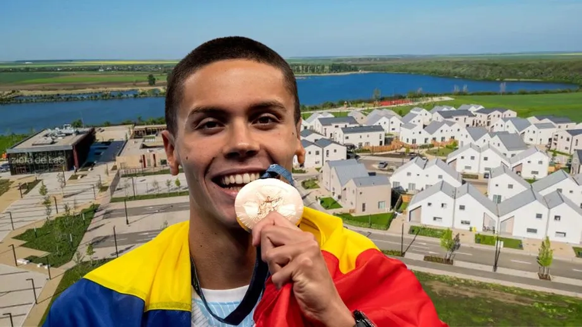 David Popovici a achiziționat o vilă de lux lângă București. Cât costă imobilul  în care s-a mutat cu iubita