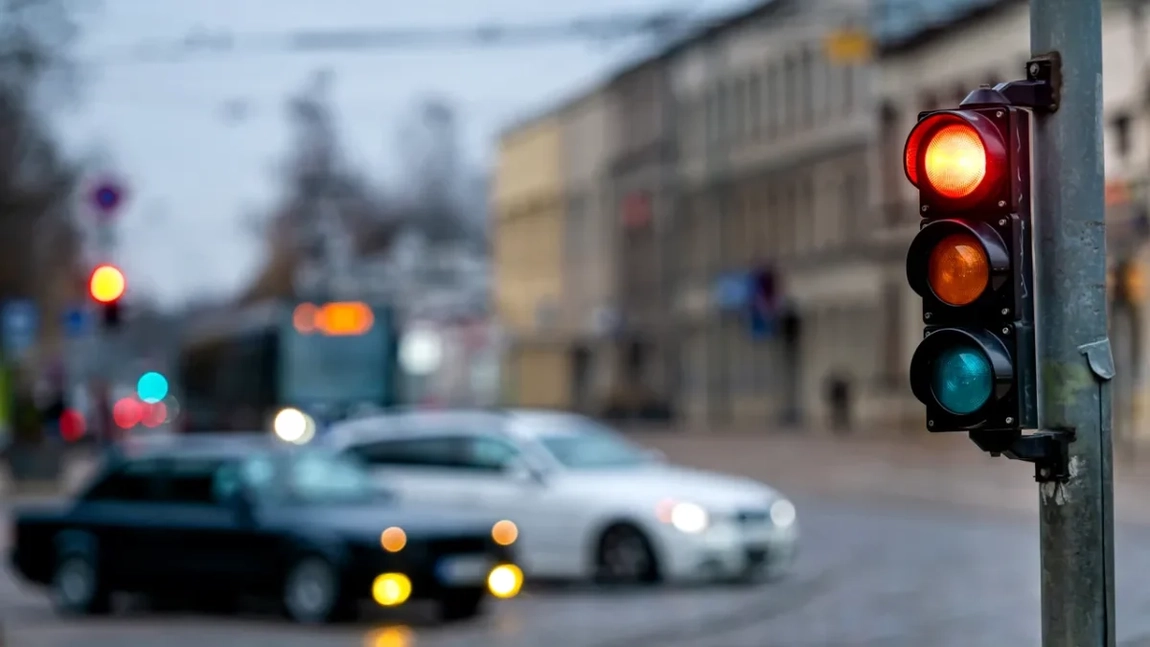 Sancțiuni drastice pentru șoferi în 2025! Ce riscă posesorii auto care trec pe roșu la semafor