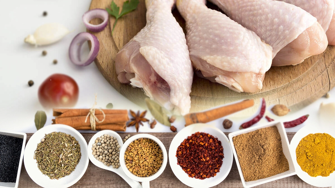 Condimente pentru carnea de pui pe care să le folosești în rețete. Amestecul ideal pentru o friptură delicioasă!