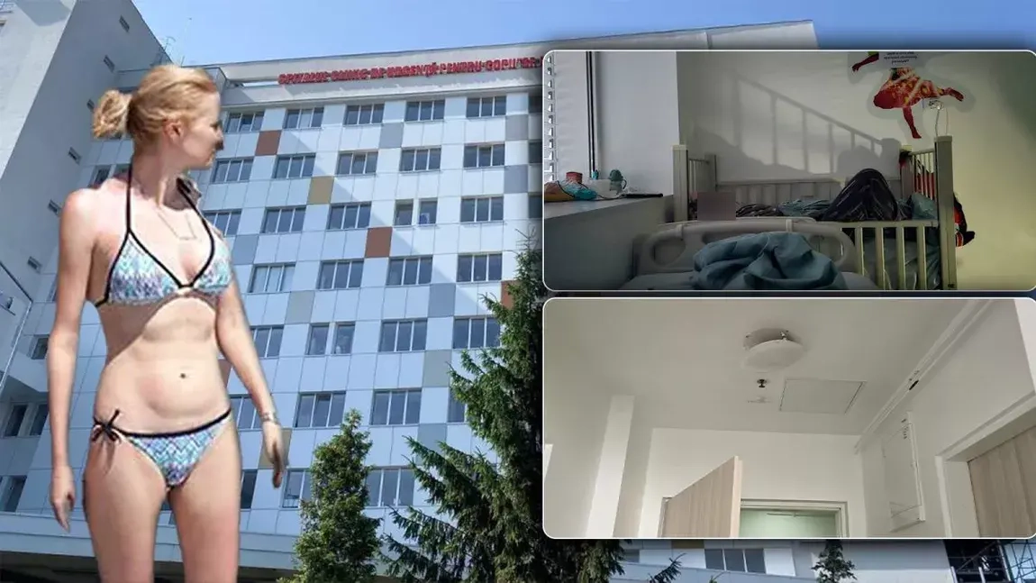 Imagini de groază, surprinse la Spitalul de Urgență pentru Copii „Sf. Maria” Iași! S-au investit aproape 140 de milioane de lei în modernizare, dar unitatea medicală arată ca o ghenă: „Era să-mi cadă corpul de iluminat în cap”