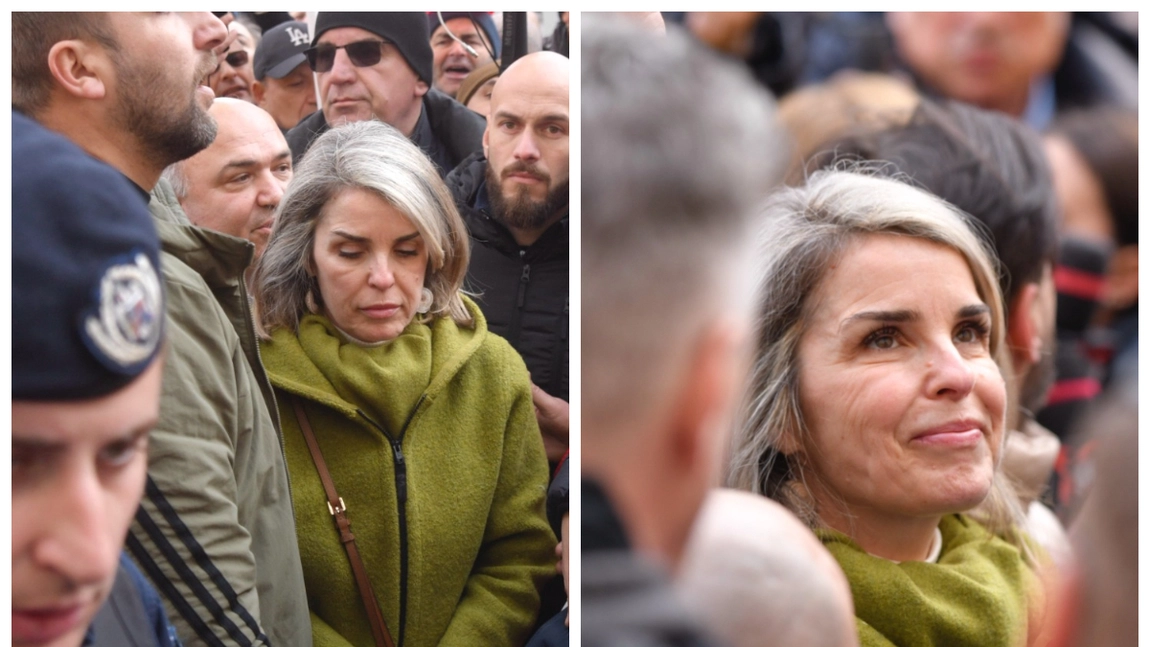 Gestul controversat făcut de Cristela Georgescu la Parchet General. Soția lui Călin Georgescu a atras toată atenția