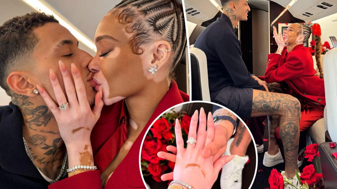 Cerere în căsătorie de vis în showbiz! Cel mai cunoscut sportiv s-a logodit cu modelul Winnie Harlow