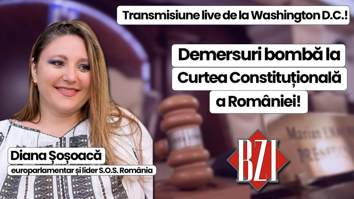 LIVE VIDEO - Senzațional! Transmisiune directă, la BZI LIVE, de la Washington D.C. - Statele Unite ale Americii alături de europarlamentarul român și liderul S.O.S. România Diana Șoșoacă! Toate detaliile din culisele mega-întâlnirea acesteia cu înalți oficiali americani