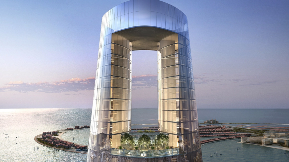 Se deschide cel mai înalt hotel din lume! Construcția impunătoare are 1.000 de camere și plajă pe acoperiș