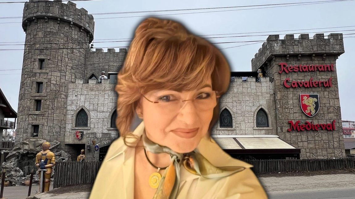 Carmen Fedeleș a pus mâna pe restaurantul Cavalerul Medieval! După doi ani de la decesul bucătarului Gigi Fedeleș, fosta soție a început renovările