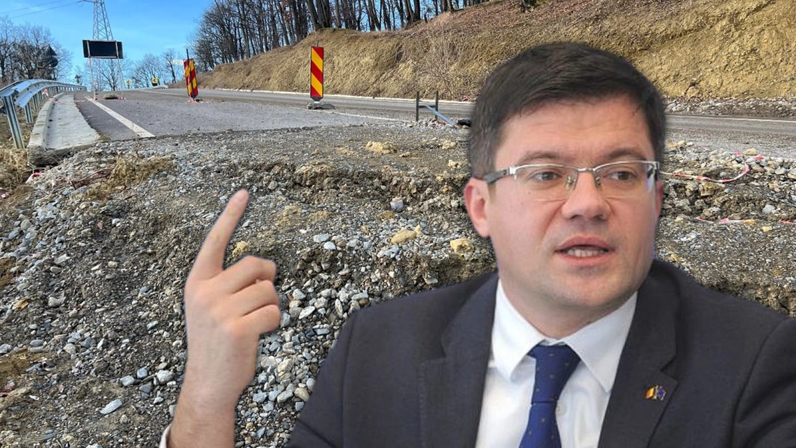 Costel Alexe dă vina pe calamități pentru surparea drumului județean DJ 207A! Consiliul Județean Iași speră să primească finanțare de la CNI. Vor fi cheltuite alte milioane de lei