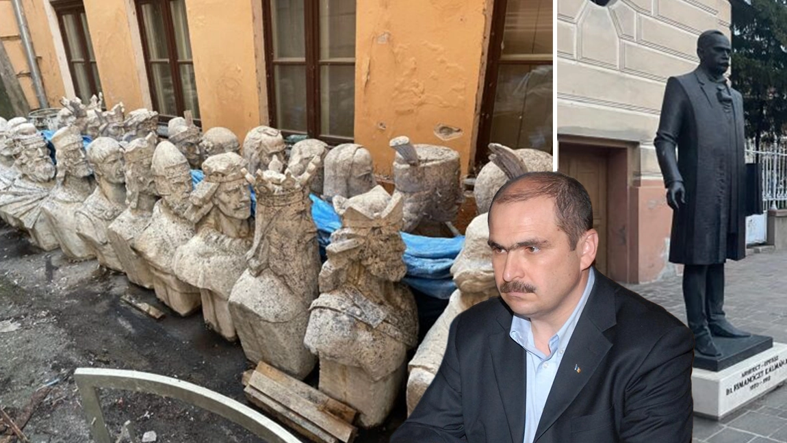 ”Patriotul” Ilie Bolojan, a dat jos zeci de statui cu voievozi români în Oradea! Președintele interimar al României le-a înlocuit cu cele a unor domnitori maghiari