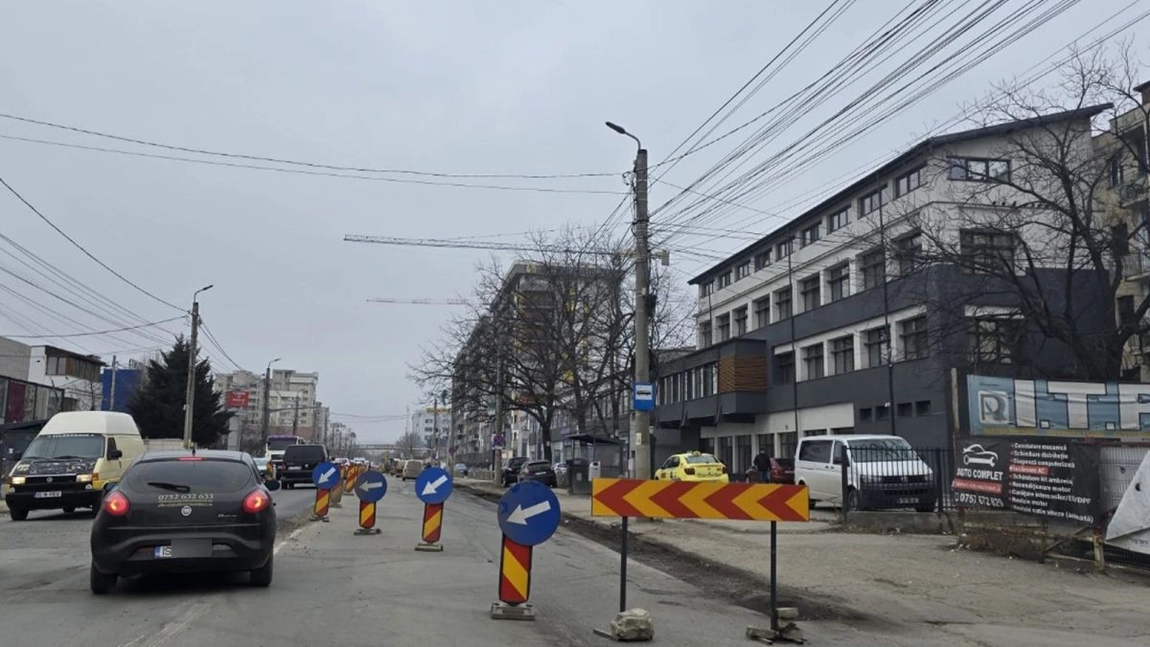 Atenție, șoferi! Restricții de circulație pe Bulevardul Poitiers 
