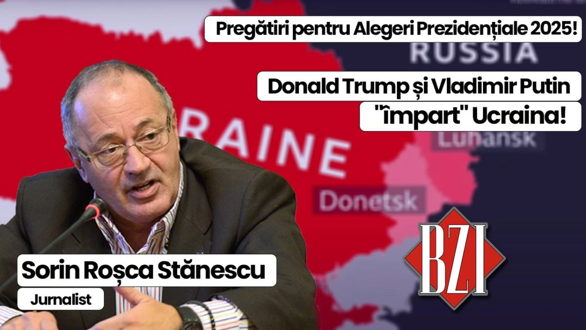 LIVE VIDEO - Top analiză și dezbatere BZI LIVE alături de nașul presei din România, senior jurnalistul Sorin Roșca Stănescu! De la declarațiile incendiare ale vicepreședintelui J.D. Vance la 