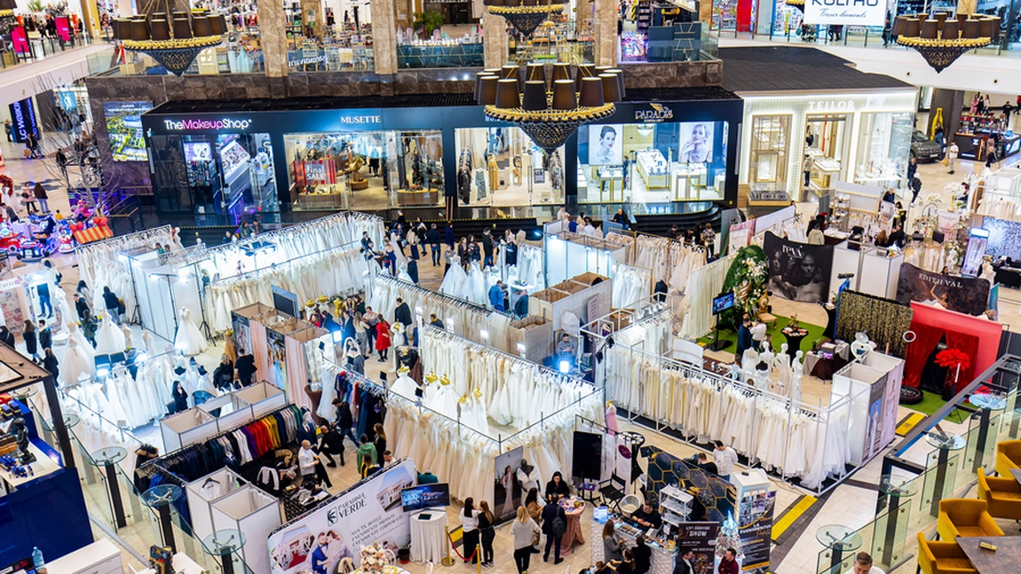 Wedding Days revine la Palas în weekendul dedicat femeilor. Inspiră-te din oferta târgului și creează tabloul nunții voastre!