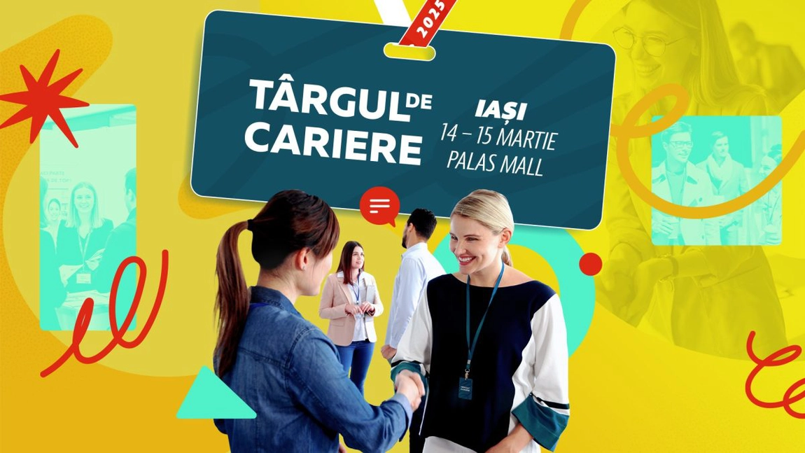 Angajatori de top din IT, automotive, finanțe, marketing, energie, dar și din alte domenii își prezintă oferta la Târgul de cariere din Palas. Alege jobul dorit din cele peste 1.500 de locuri de muncă!