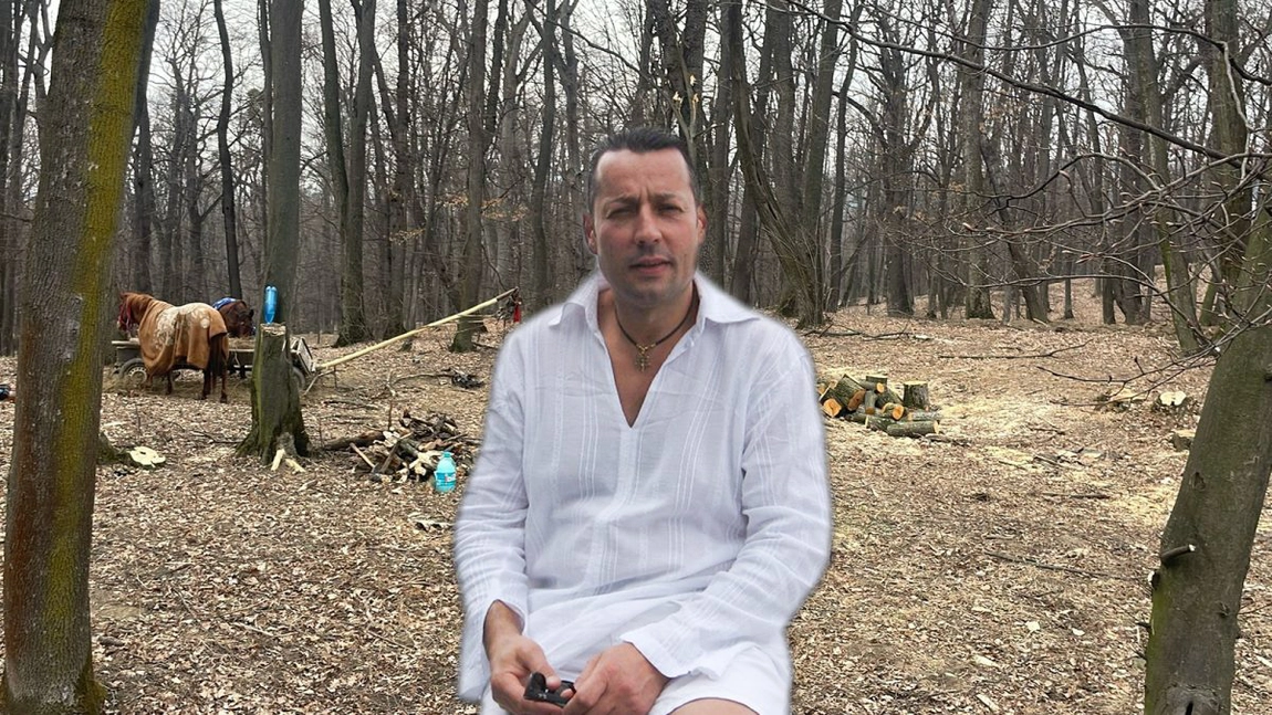 Poliția Locală intervine după ce Gabriel Rădună a tăiat o bucată din pădurea Bucium și a construit fără autorizație! Bărbatul a fost amendat și obligat să aducă terenul la starea inițială