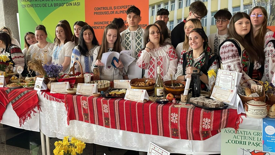 A început cea de-a XII-a ediție a concursului național „Identificare de produse tradiționale” care se desfășoară la USV Iași