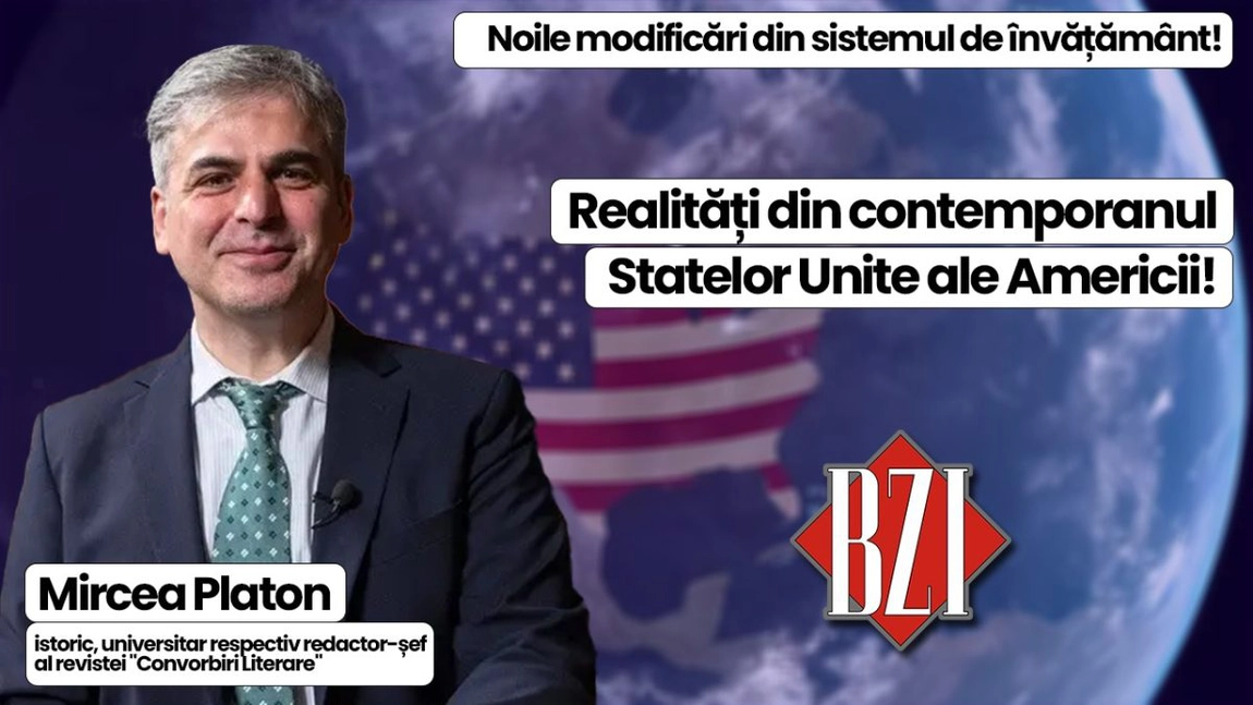 Top dezbatere marca BZI LIVE alături de Mircea Platon, istoric, universitar respectiv redactor-șef al revistei 