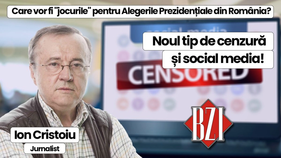 LIVE VIDEO - Super-analiză și comentarii marca BZI LIVE, axate pe cele mai importante și actuale teme ale momentului alături de maestrul Ion Cristoiu, unul dintre marii jurnaliști ai României