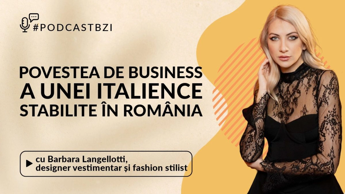 LIVE VIDEO - Barbara Langellotti, designer vestimentar și fashion stilist – povestea de business a unei italience stabilite în România