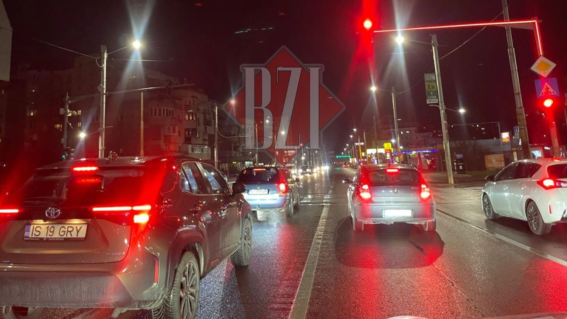 Pieton lovit de un autoturism în municipiul Iași