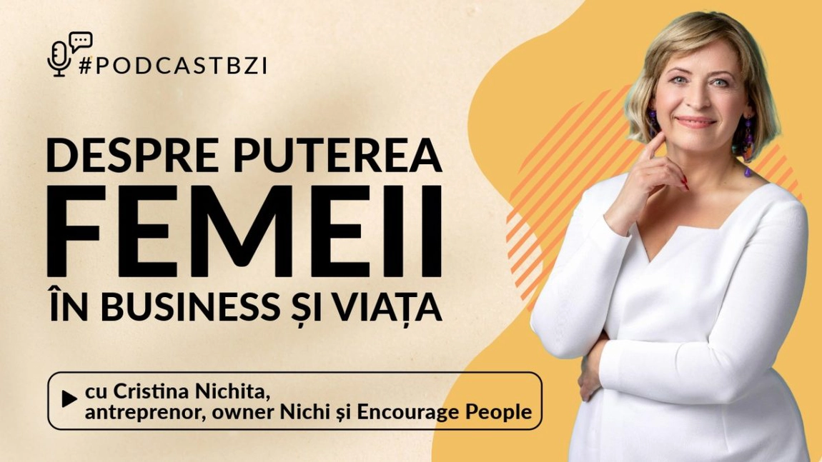 LIVE VIDEO - Cristina Nichita, antreprenor, owner Nichi și Encourage People, despre puterea femeii în business și viața