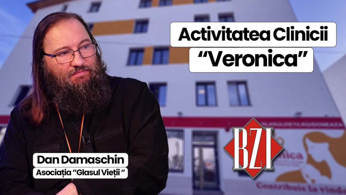 LIVE VIDEO - Părintele Dan Damaschin, fondatorul asociației „Glasul Vieții”, discută în emisiunea BZI LIVE despre clinica „Veronica” din Iași, un centru medical dedicat mamelor și copiilor nevoiași, care oferă servicii gratuite acestora