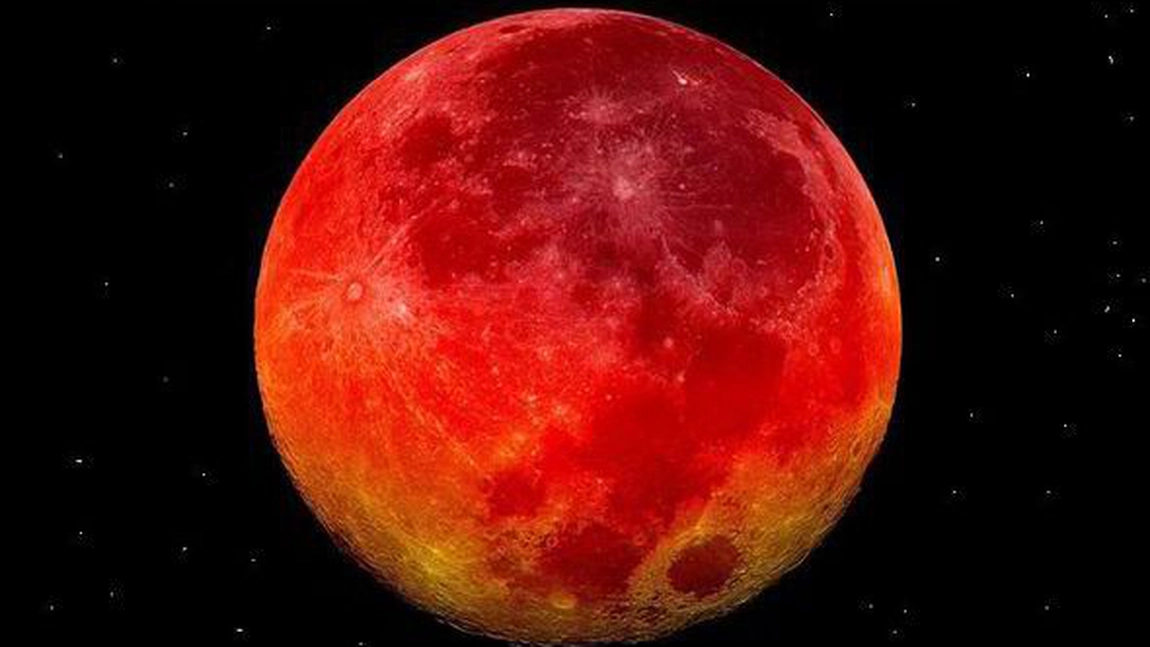 Spectacol astronomic rar: „Luna Sângerie” își face apariția săptămâna aceasta